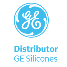 GE logo with text 'Distributor GE Silicones'