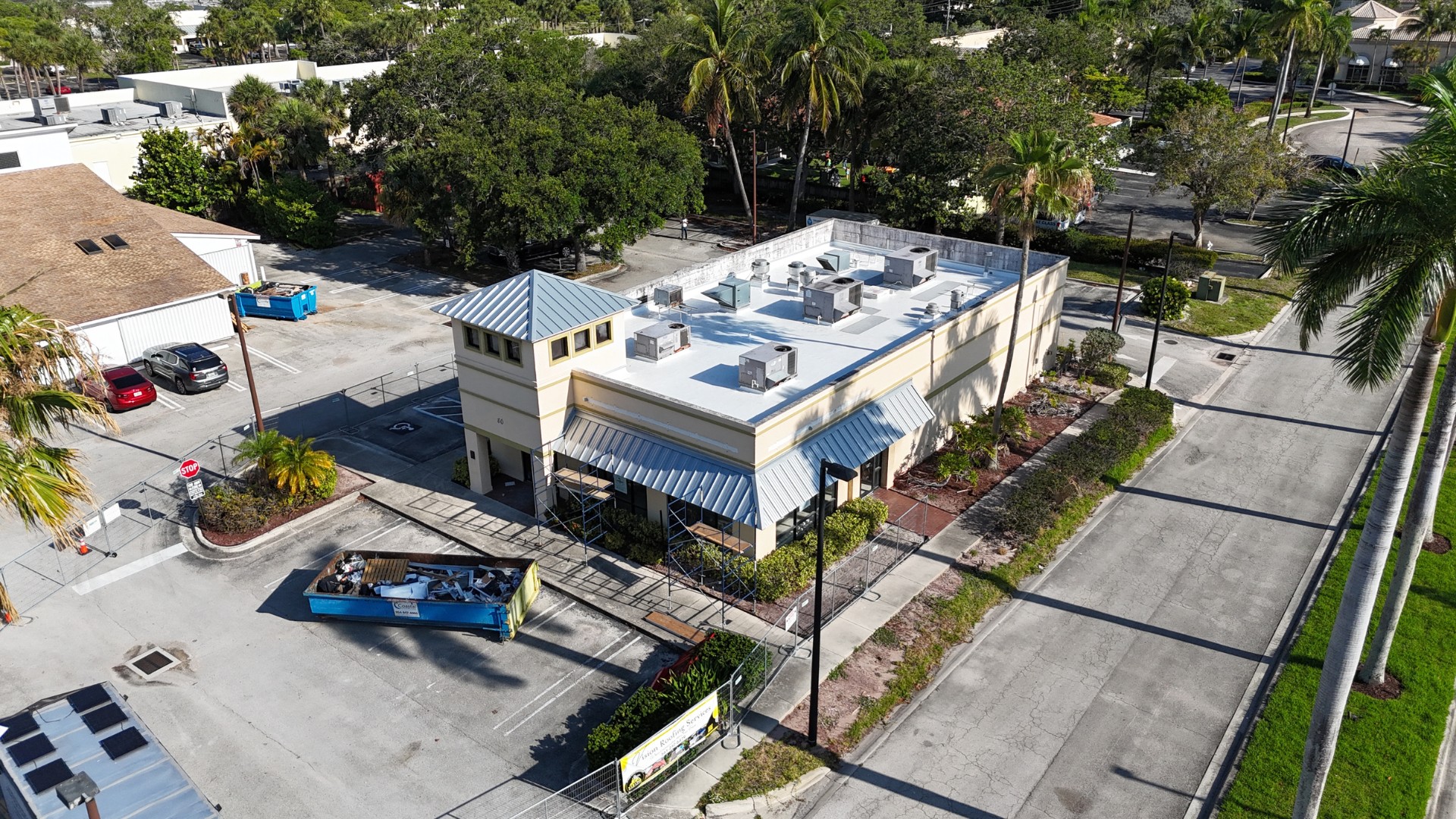 metal roof services for commercial buildings