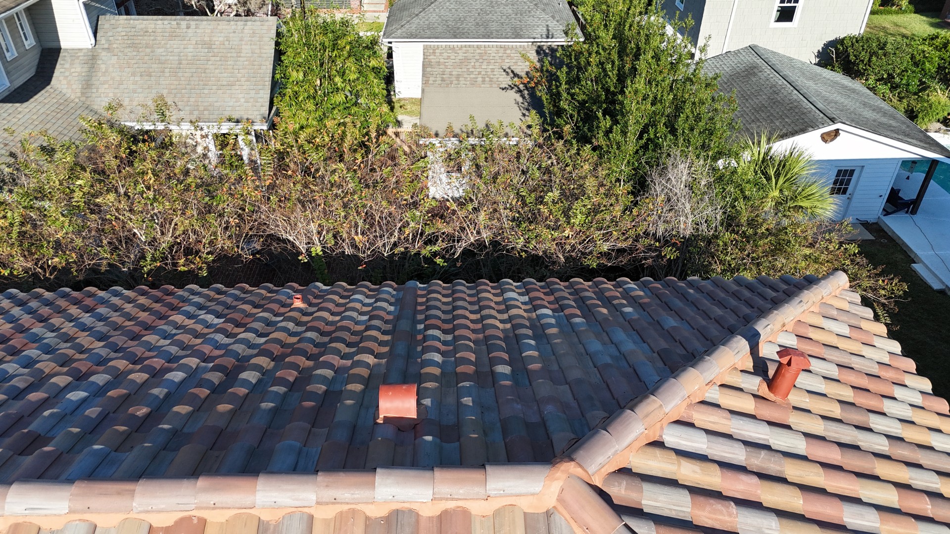 tile roofing project in delray fl